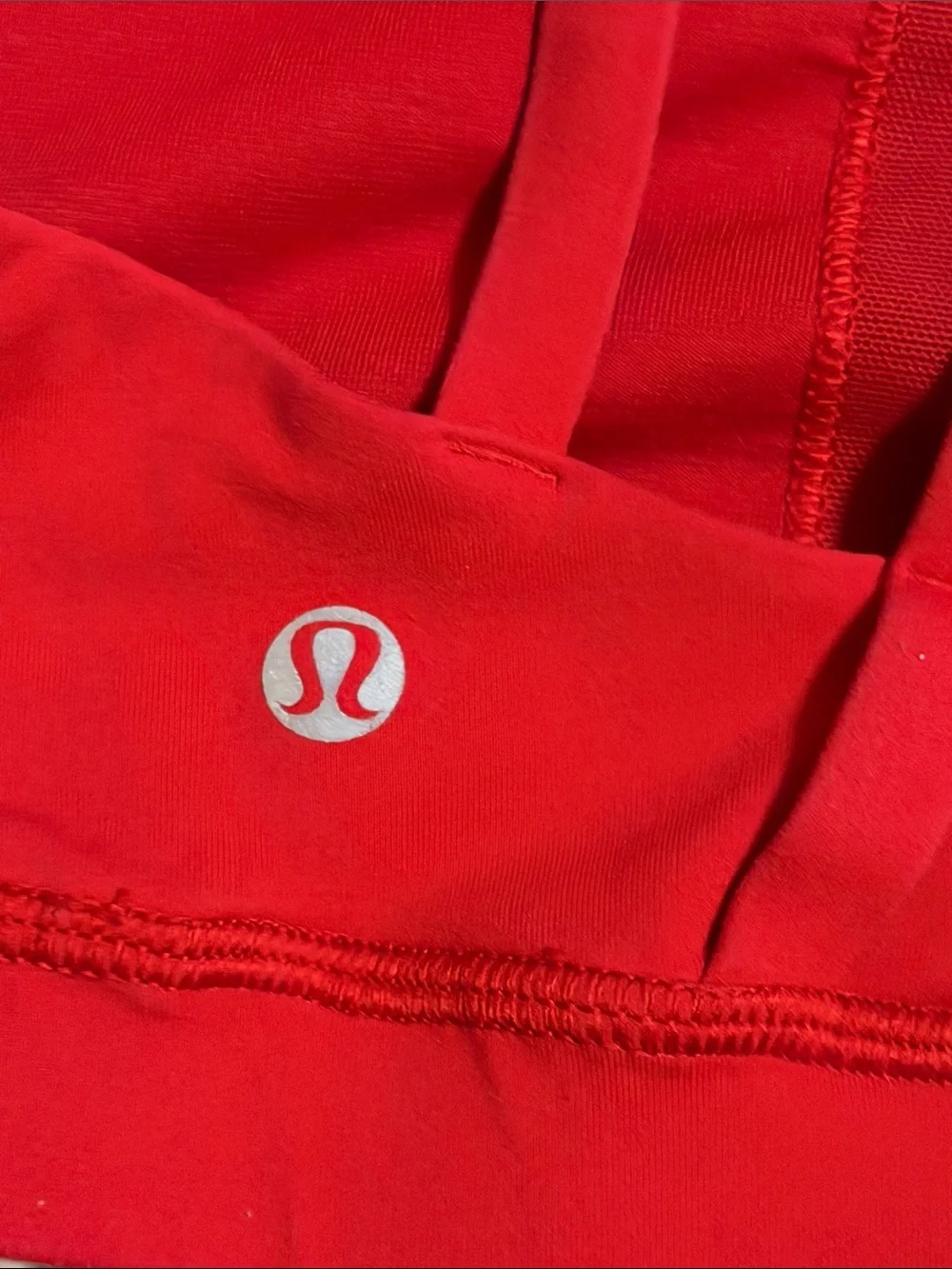 Lululemon Red Crisscross Back Sports Bra - - Picture 4 of 5